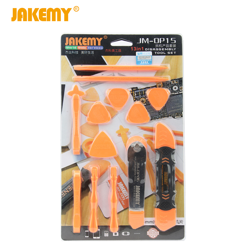 Spudger Plastic Set - JAKEMY 13 في 1 الهاتف الذكي