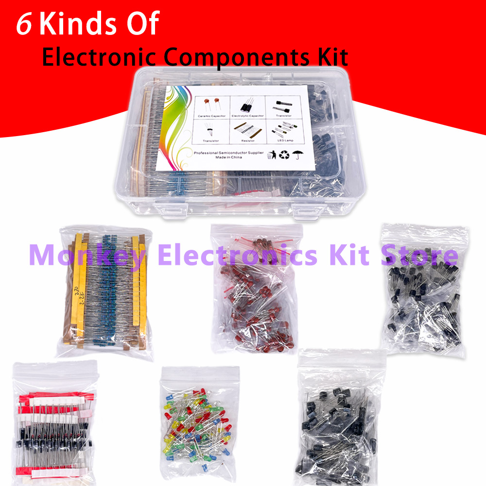 Electronics Repair Center - 6 أنواع مكونات عدة المقاومة الكهربائية
