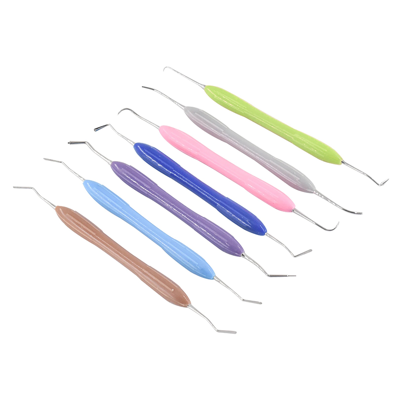 Spudger Plastic Set - 7 قطعة/المجموعة طب الأسنان الراتنج حشو