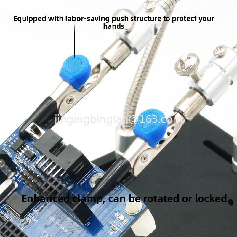 Electronics Repair Youtube - حامل لحام إلكتروني على شكل مشبك