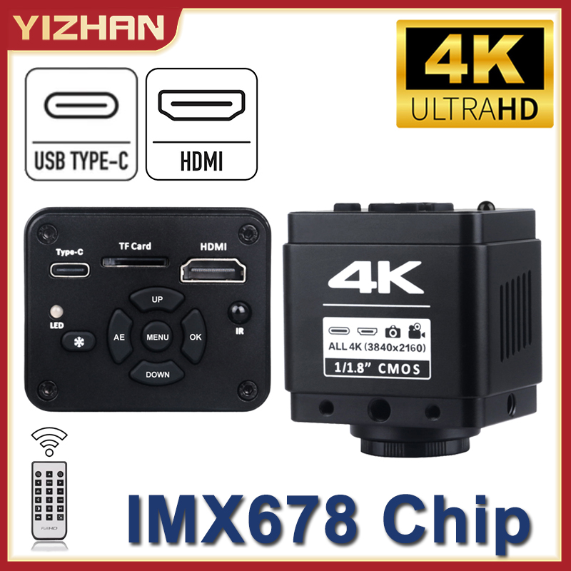 Electronics Repair Videos - YIZHAN IMX678 كاميرا صناعية 4K Ultra