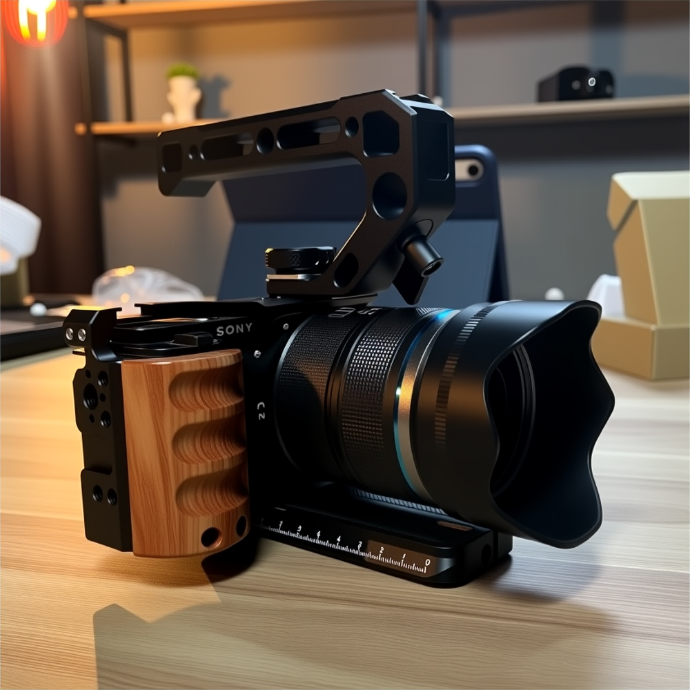 sgrium لسوني ZV-E10 قفص الكامي - مراجعة Sony Camera Zv-E10 وسعره