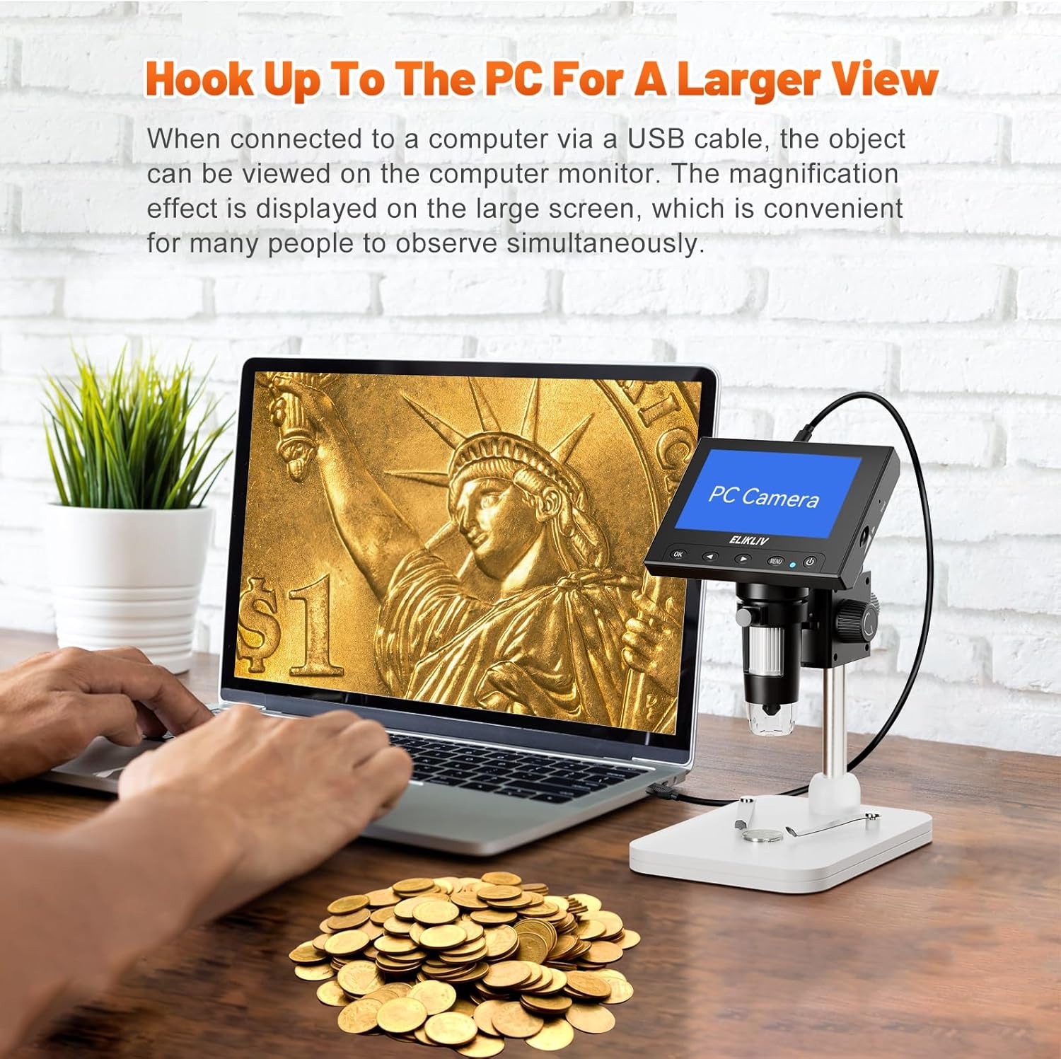 مجهر رقمي بشاشة LCD مقاس 4.3 ب - مراجعة Electronics Repair Videos وسعره