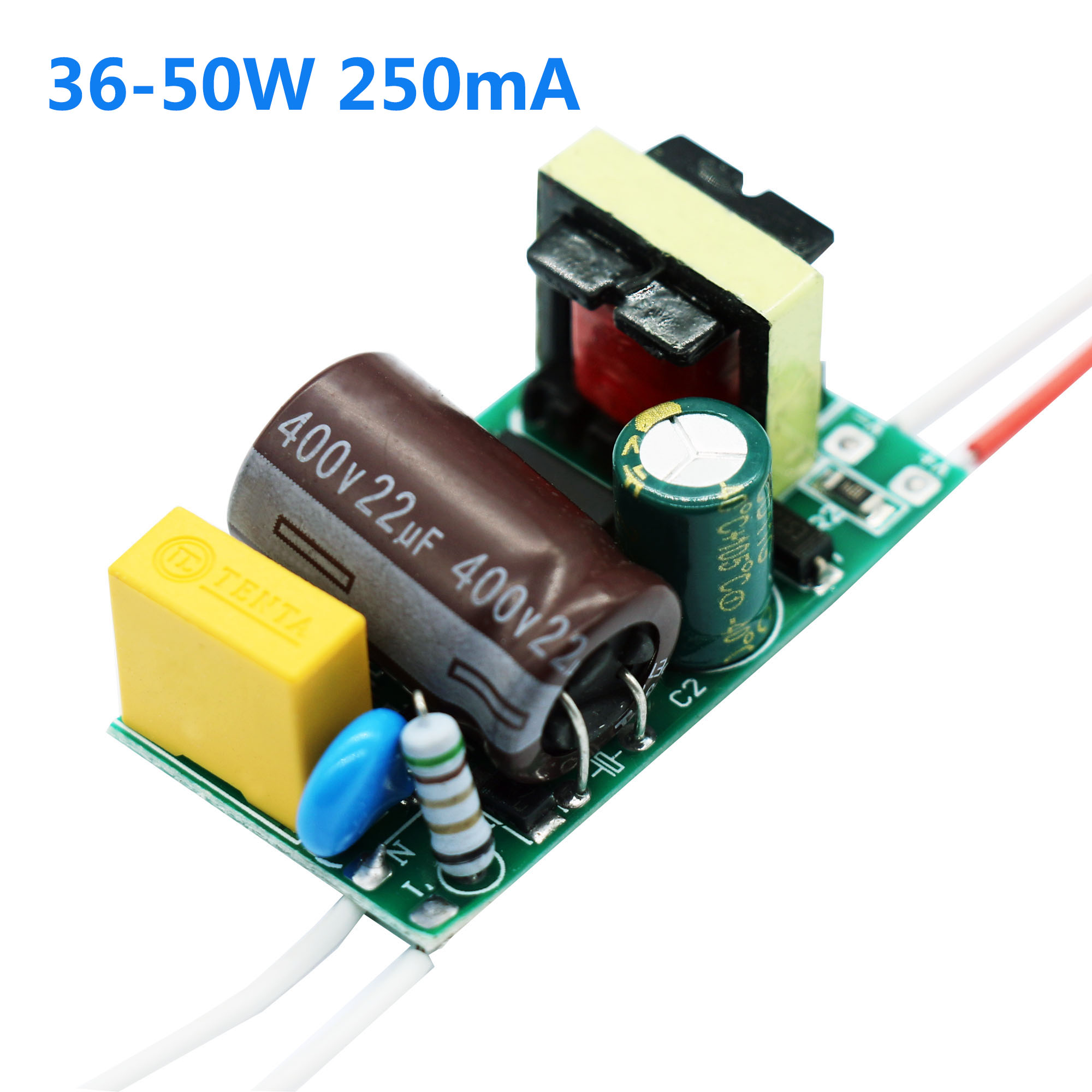محول طاقة LED 25-36 واط 36-50  - مراجعة Electronics Repair Youtube وسعره