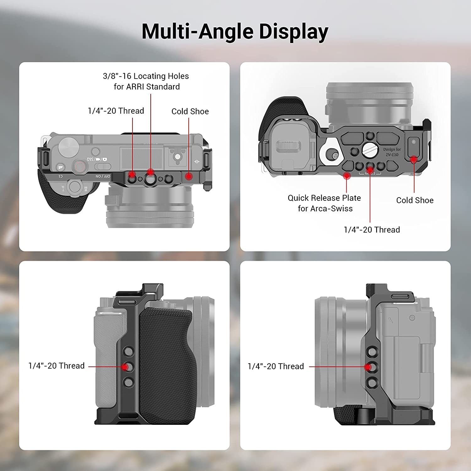 كاميرا صغيرة سوني ZVE10 قفص مع - مراجعة Sony Camera Zv-E10 وسعره